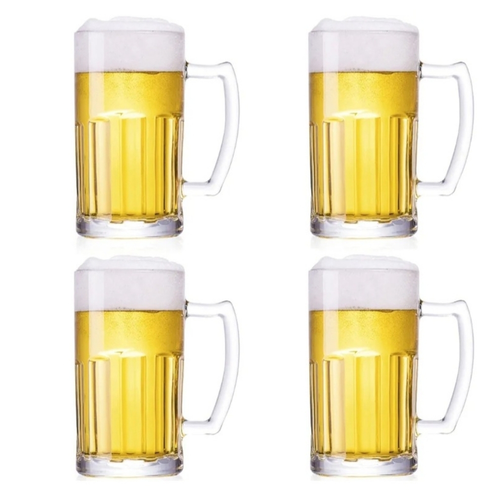 BEER MUGGLASSES 4 SETS NWT